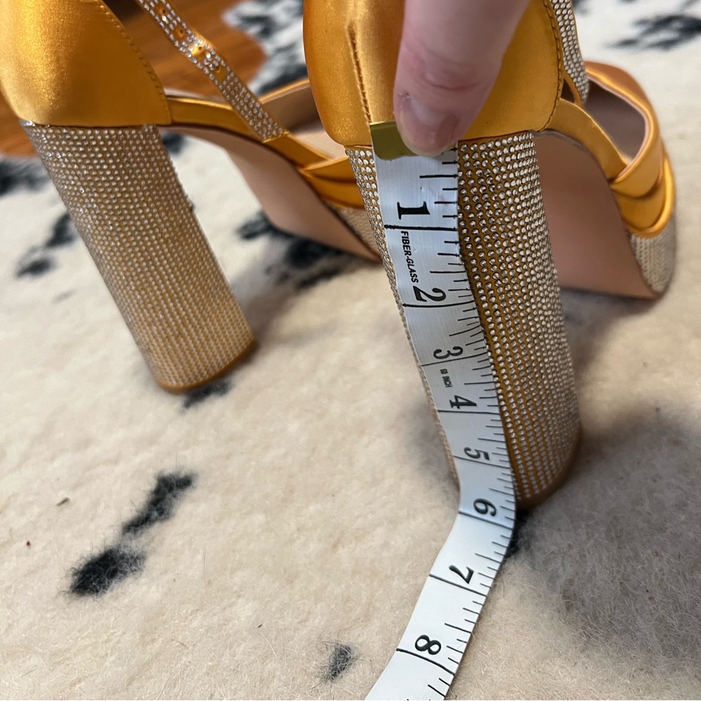 Azalea Wang Sparkly Platform Heels - image 4